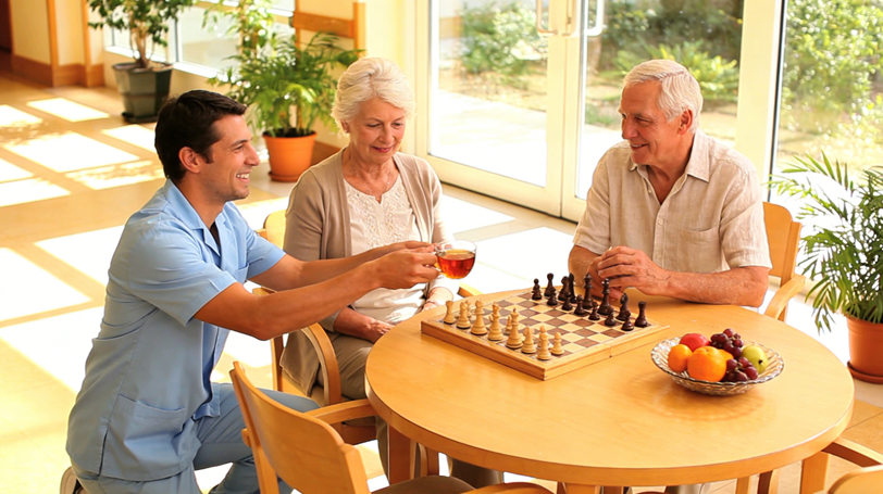 مشهد خدمات رعاية المسنين